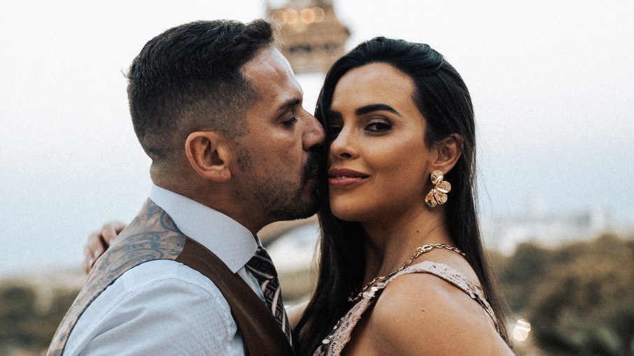 Dr. Rudolf Rocha e Rafaela Salgado em Paris