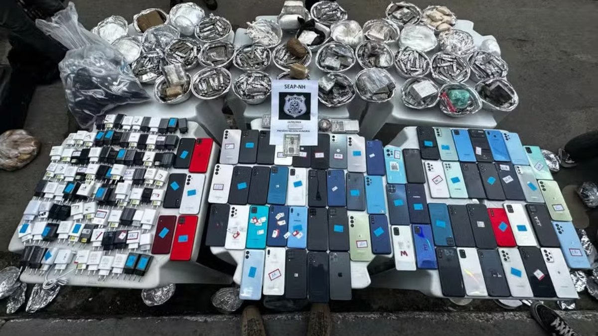 Celulares encontrados em quentinhas - Povo de Israel