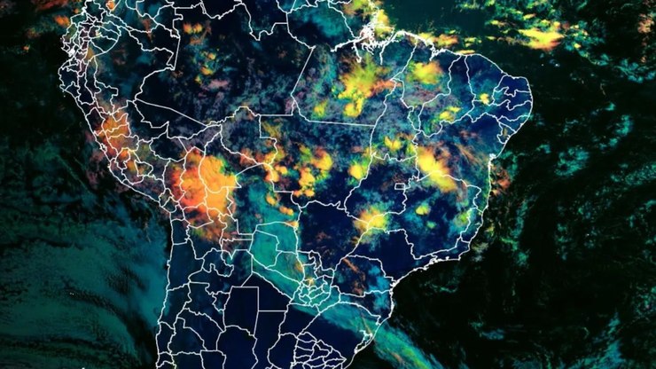 Ciclone perde força e dá lugar à frente fria no Sul