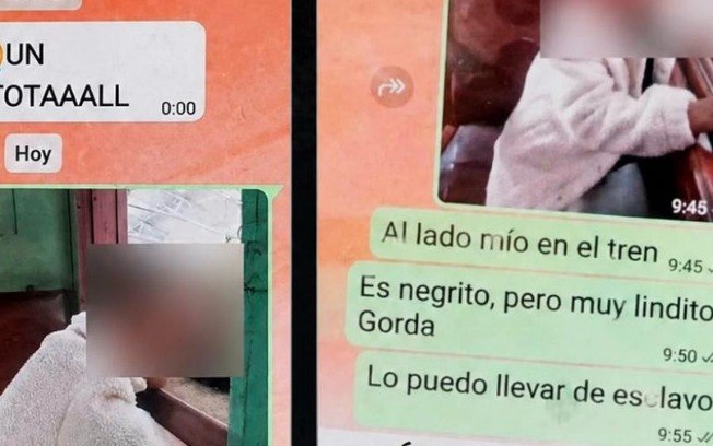 Mensagens do argentino