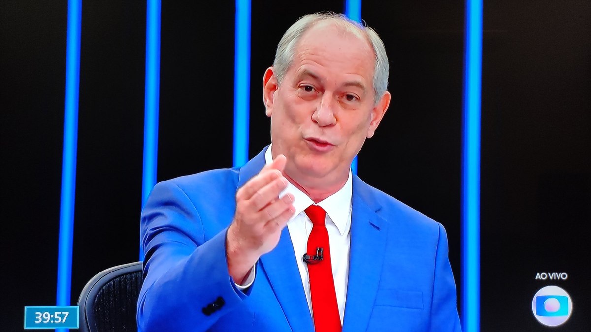 Ciro Gomes se dirigiu aos telespectadores diversas vezes