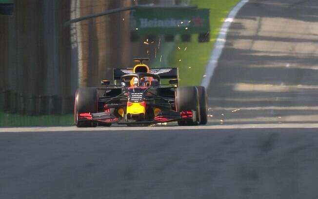 Verstappen fez a volta mais rápida do dia em Interlagos