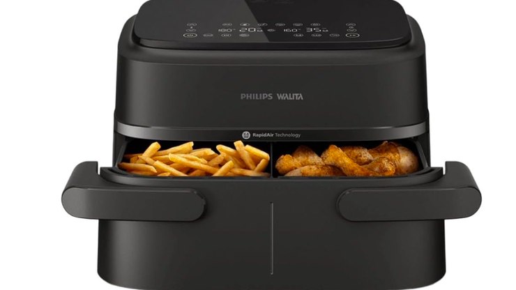 Por que troquei minha airfryer pela versão duplo cesto Philips