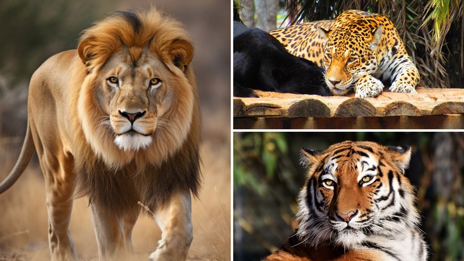 Felinos: estratégia, adaptabilidade e poder Felinos: estratégia, adaptabilidade e poder