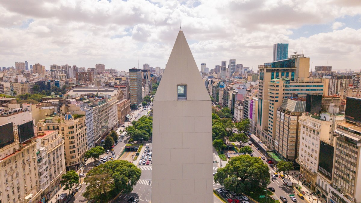 Obelisco de Buenos Aires ganha mirante com vista inédita Obelisco de Buenos Aires ganha mirante com vista inédita