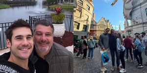 Nicolas Prattes celebra recuperação do pai após problema de saúde