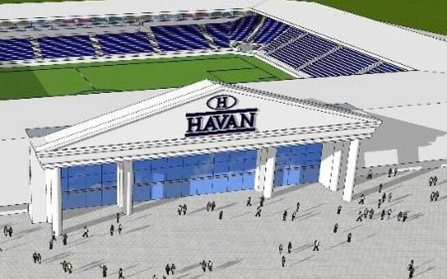 Arena da Havan em Brusque seria para 15 mil pessoas Arena da Havan em Brusque seria para 15 mil pessoas