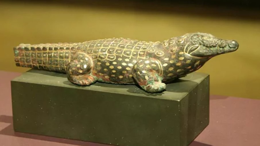 Crocodilos eram mumificados no Egito Antigo, como forma de venerar os animais Crocodilos eram mumificados no Egito Antigo, como forma de venerar os animais