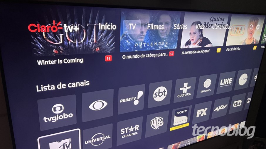 App Claro tv+  Assista futebol ao vivo no celular