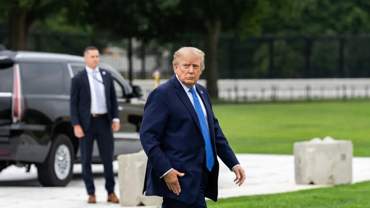 Donald Trump, presidente dos Estados Unidos Donald Trump, presidente dos Estados Unidos