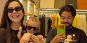 Filho de Yudi ganha festa temática de "O Poderoso Chefinho"