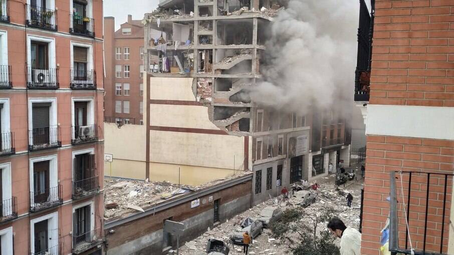 Explosão em Madri