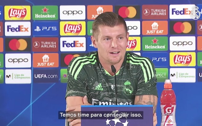 Kroos: 'Estamos confiantes de que vamos ficar em primeiro'