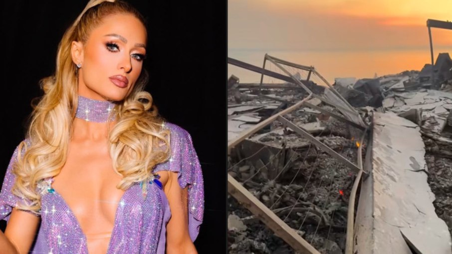 Paris Hilton teve mansão avaliada em R$ 51 milhões destruída por focos de incêndio 