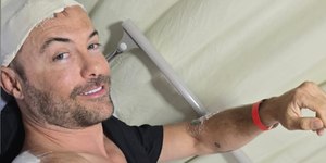 Kayky Brito sofre acidente de bicicleta e vai parar no hospital