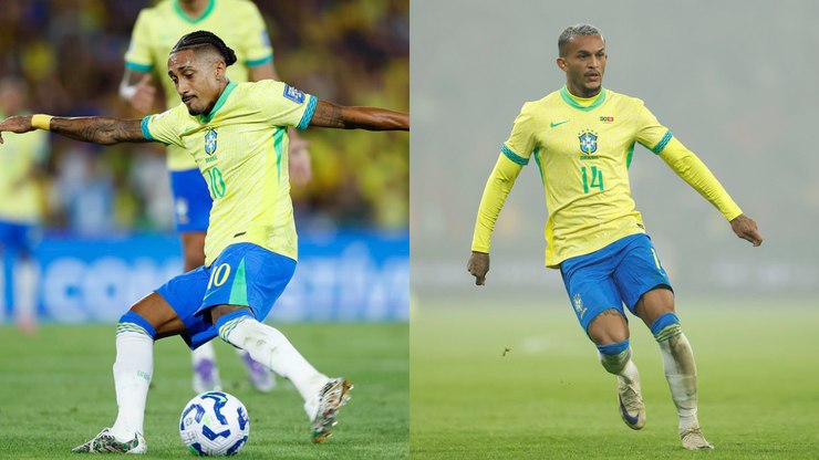 Seleção: Raphinha e Wesley são cortados antes de jogo com Croácia