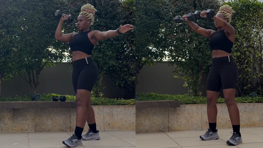 Profissional ensina como definir os braços sem precisar de academia