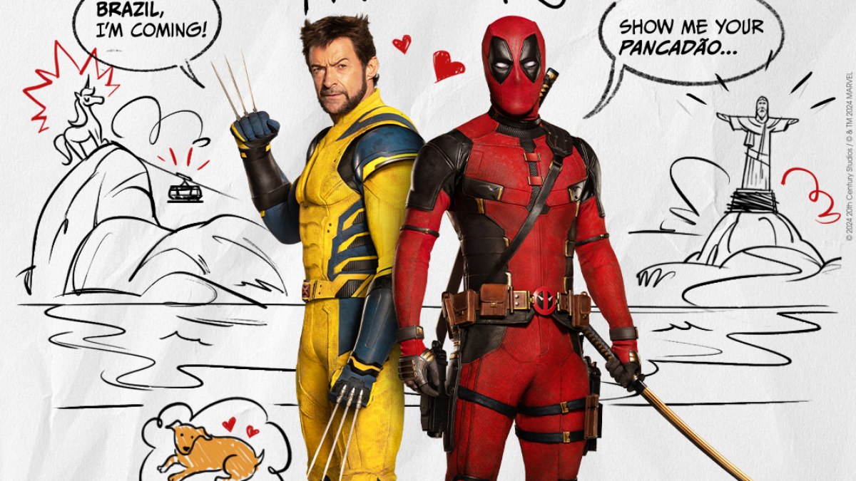 Ryan Reynolds e Hugh Jackman virão ao Brasil