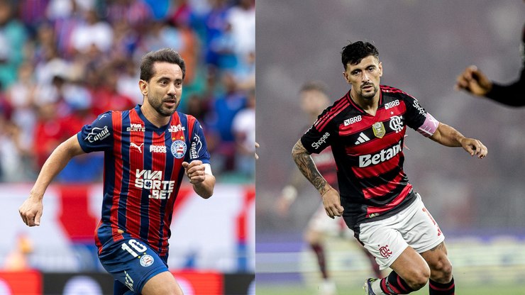 Carrascal and Pedro start Bahia vs Flamengo; see lineups