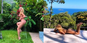 Danielle Winits vive em “cabana contemporânea” de R$ 5 milhões