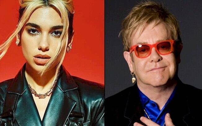 Dua Lipa compartilha prévia de “Cold Heart”, sua parceria com Elton John
