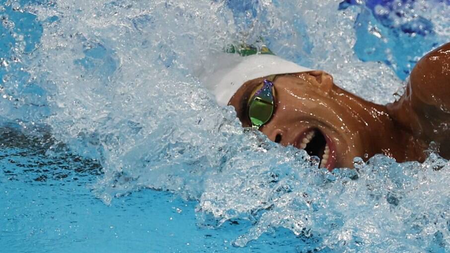 Guilherme Costa fica em 8º lugar na final dos 800m livre