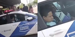 Agentes de segurança são flagrados dormindo em viatura no Rio