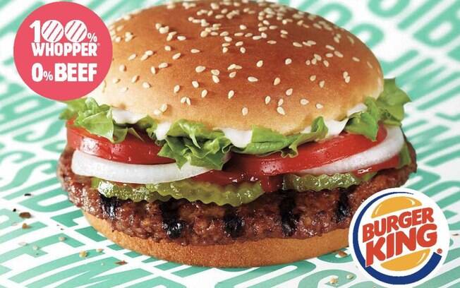 Burger King é uma das primeiras grandes redes de fast food a apostar em produtos vegetarianos