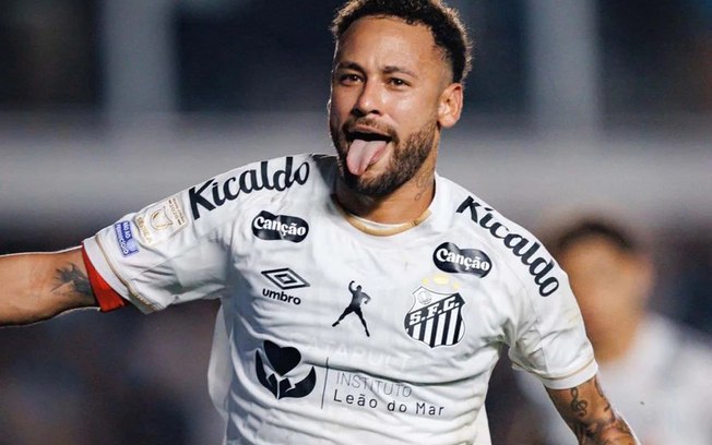 Neymar ficou de fora do revés do Santos para o Atlético-MG