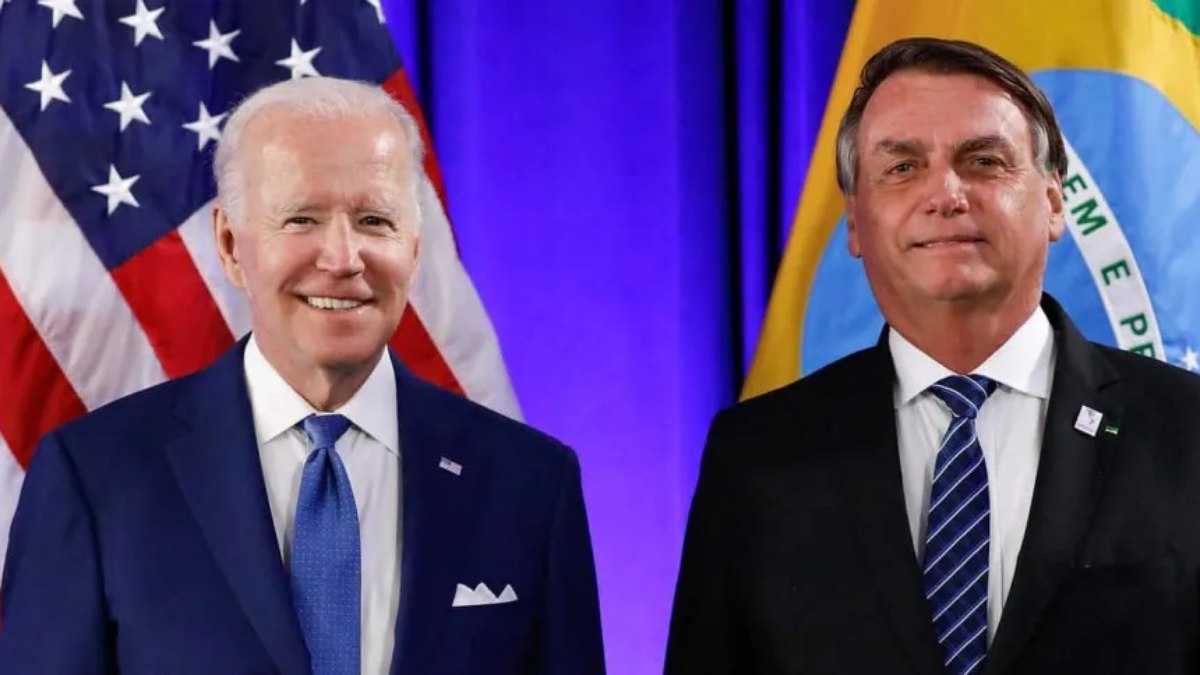 Bolsonaro fez insinuação sobre Joe Biden