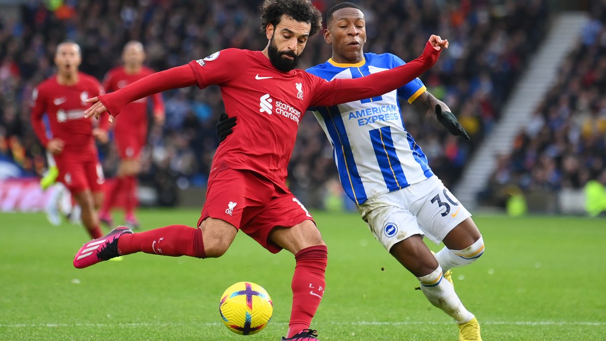 Liverpool perdeu por 3 a 0 para o Brighton