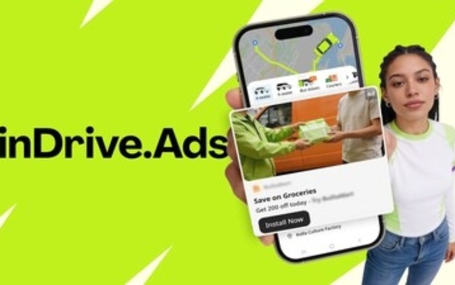inDrive Ads marca entrada da plataforma de mobilidade e serviços no setor de publicidade digital brasileiro