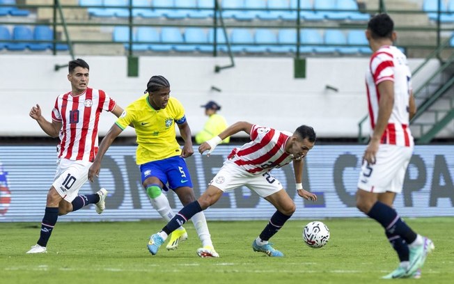 Brasil joga mal e perde para o Paraguai no quadrangular final do Pré-Olímpico