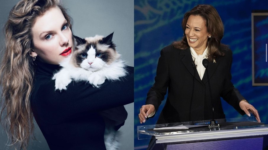 Taylor Swift declara apoio a Kamala Harris