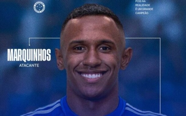 Marquinhos é o novo reforço do Cruzeiro para a temporada de 2025