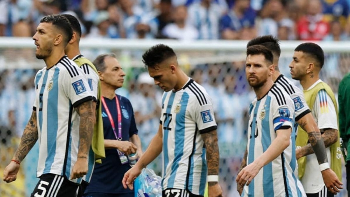 Argentina perdeu na estreia para a Arábia Saudita