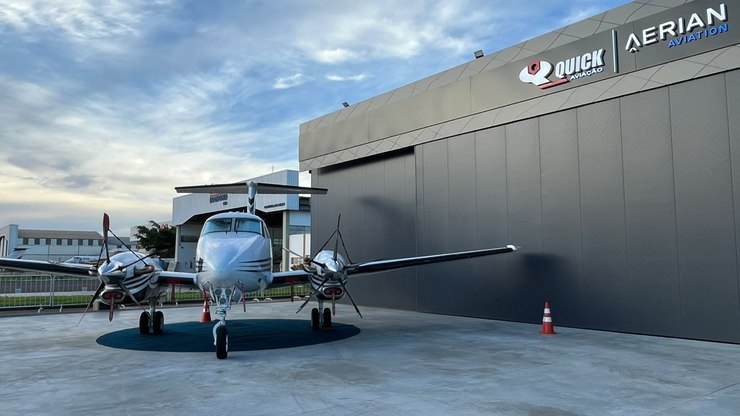Aeroporto de Goiânia ganha hangar dedicado a aeronaves executivas
