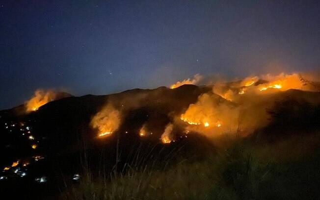 Incêndio em reserva florestal pode ter sido iniciado pelo homem preso