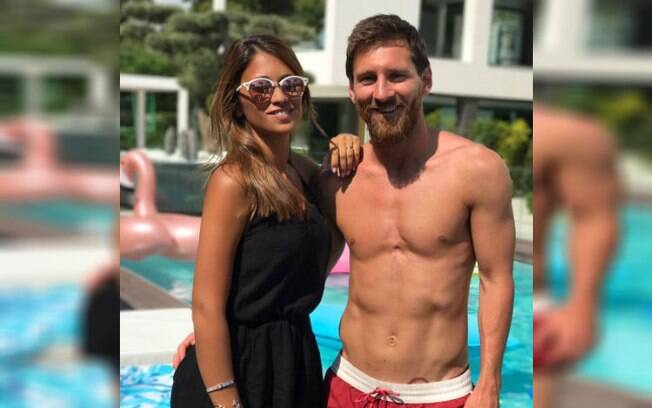 Antonella Roccuzzo e Lionel Messi