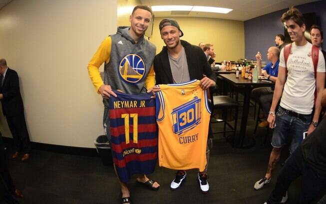 Stephen Curry e Neymar