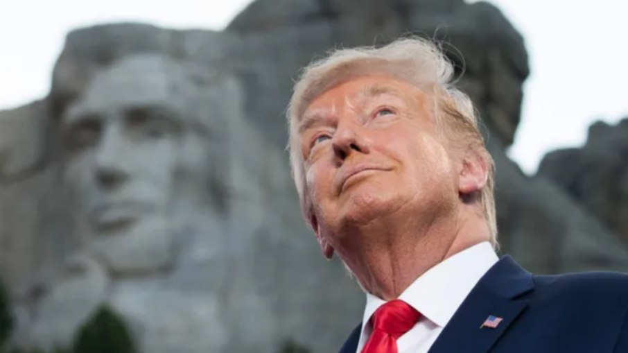 Donald Trump, presidente dos EUA Donald Trump, presidente dos EUA