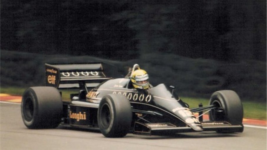 Lotus 98T de Ayrton Senna