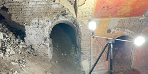 Escola em Roma revela mansão escondida da era imperial
