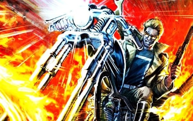 Motoqueiro Fantasma Johnny Blaze estreia visual com novos poderes