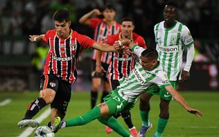 São Paulo sobrevive a dois pênaltis e segura empate na Colômbia