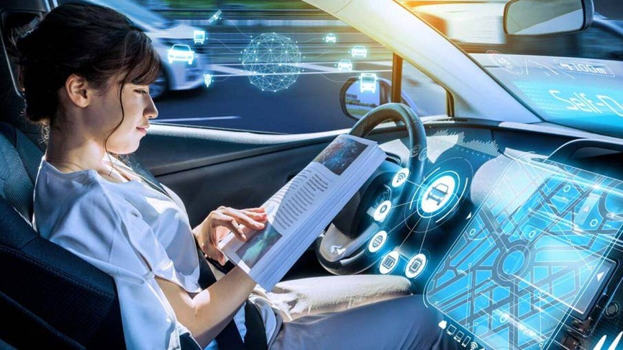 O carro do futuro será um computador. Para isso, todas as partes e carros da via terão que estar conectados