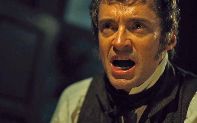 Hugh Jackman viveu Jean Valjean no musical ''Os Miseráveis'' e foi indicado ao Oscar por sua atuação