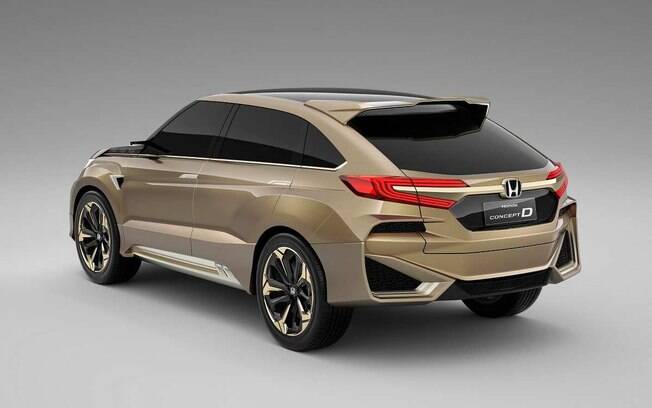 Honda Concept D tem jeito de cupê, o que será aplicado ao novo HR-V, que vai ser rival direto do VW Nivus