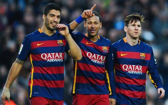 Messi, Neymar e Luis Suárez poderiam reeditar o trio 'MSN'