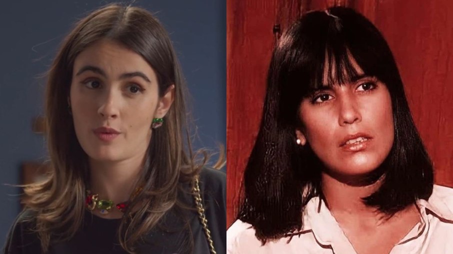 Valentina Herszage em 'Elas Por Elas' e Gloria Pires em 'Vale Tudo' Valentina Herszage em 'Elas Por Elas' e Gloria Pires em 'Vale Tudo'